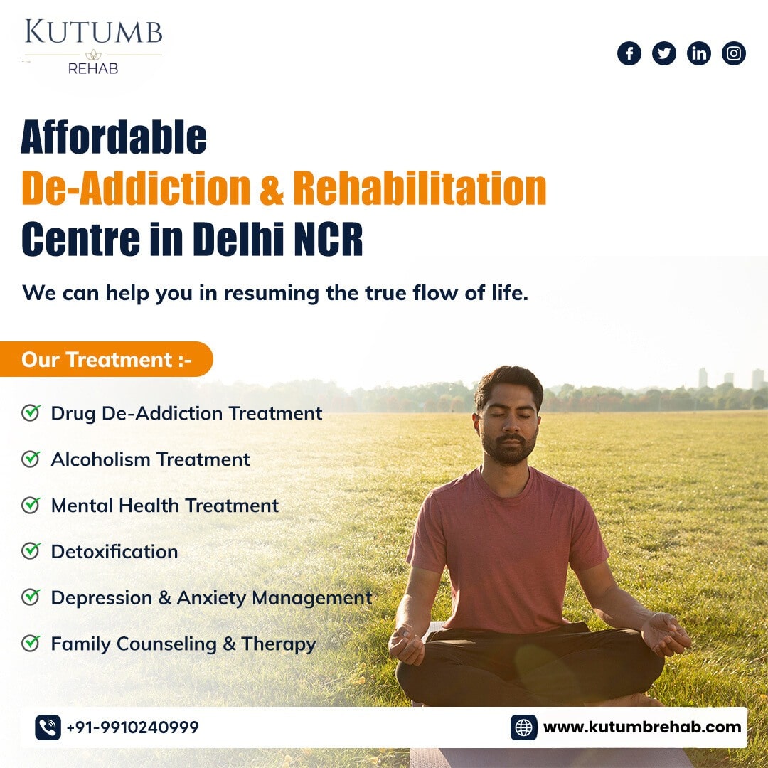Kutumb Rehab Luxury Rehabilitation Centre In Faridabad